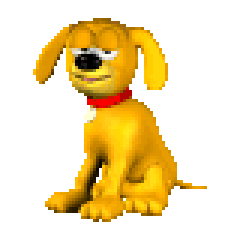Rover the dog, animated
